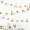 Wildflower Party Decorations – Paper Flower Garland Banner for Birthday, Baby Shower, Tea Party, Enchanted Garden & Woodland Wedding Decor